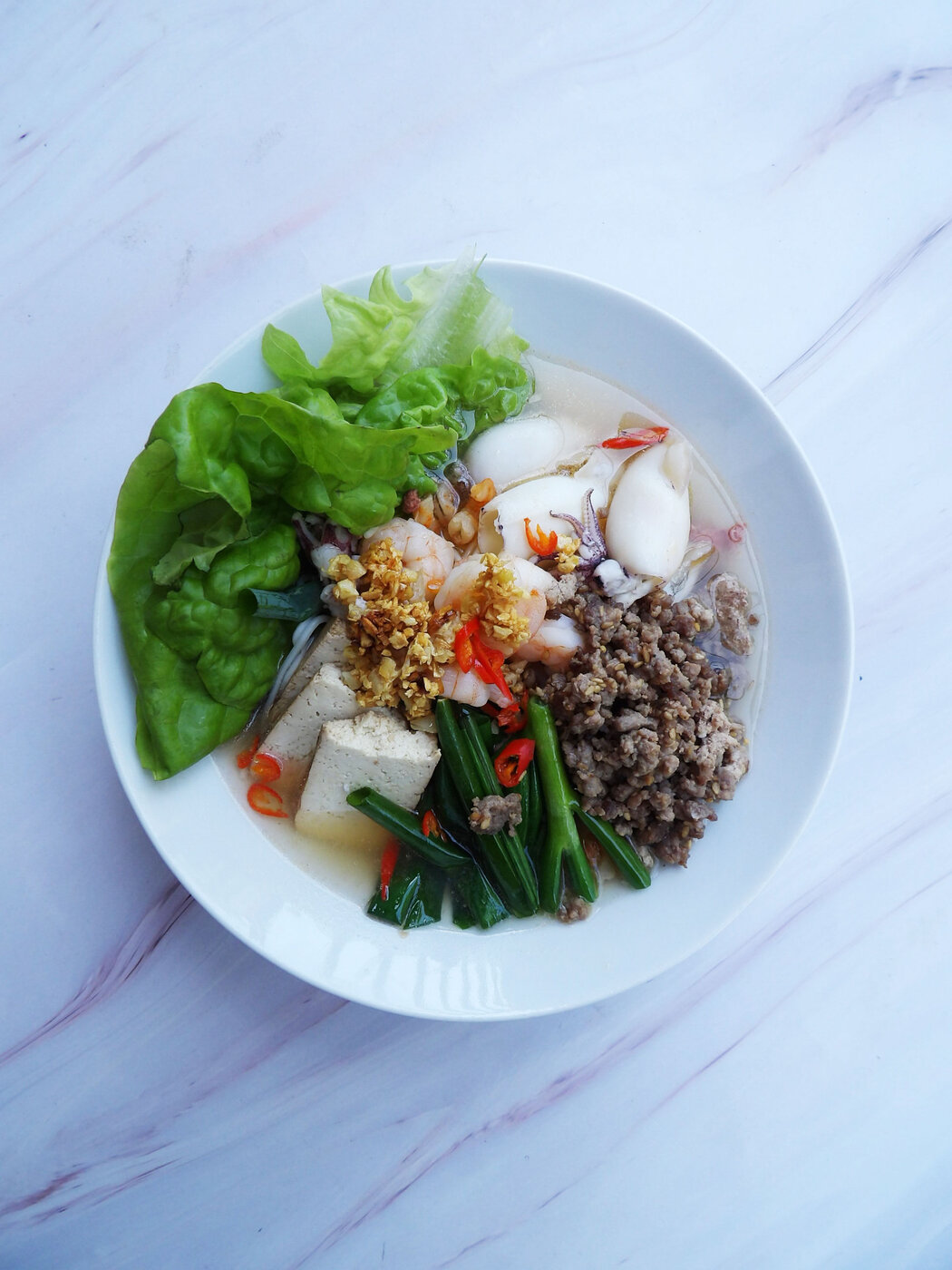 BÚN NAM VANG VÀ BÁNH MÌ PESTO