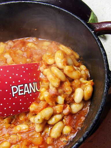 ĐẬU TRẮNG HẦM KIỂU Ý VÙNG TUSCANY 